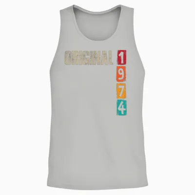 1974 Vintage Unisex Tank Top - Ash