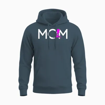 Hiking Mom Unisex Hoodie - Dark Heather