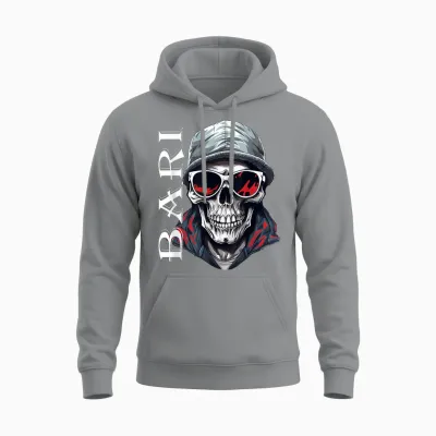 Bari T-Shirt Tradition Ultras Italy Bari Men's & Women's T-Shirt, Black Unisex Hoodie - Sport Grey