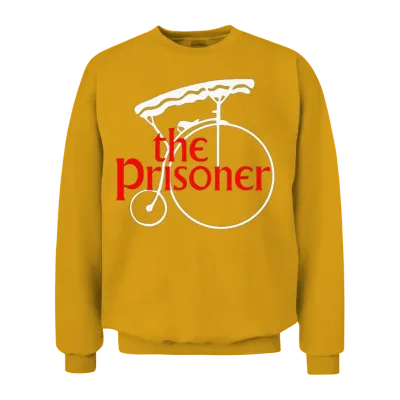 The Prisoner Number 6 Penny Farthing Unisex Sweatshirt - Gold