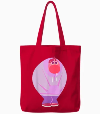 Disney and Pixar’s Inside Out 2 Embarrassment Costume Tote Bags - Red