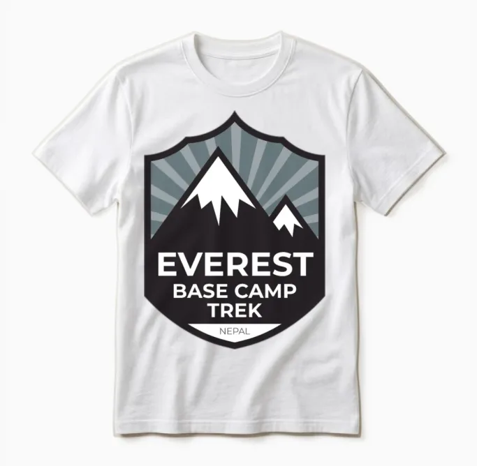 Mount Everest Base Camp Trek - Nepal Unisex T-Shirt in White