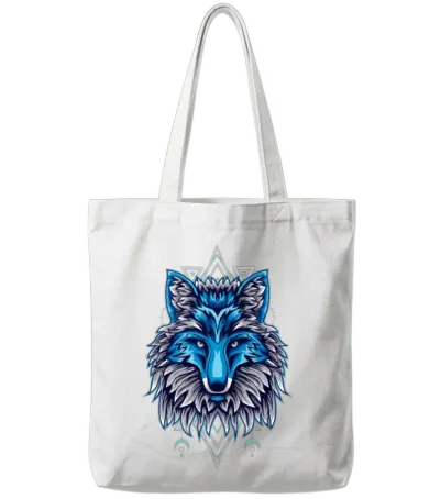 Fox Lover Retro Tote Bags - White