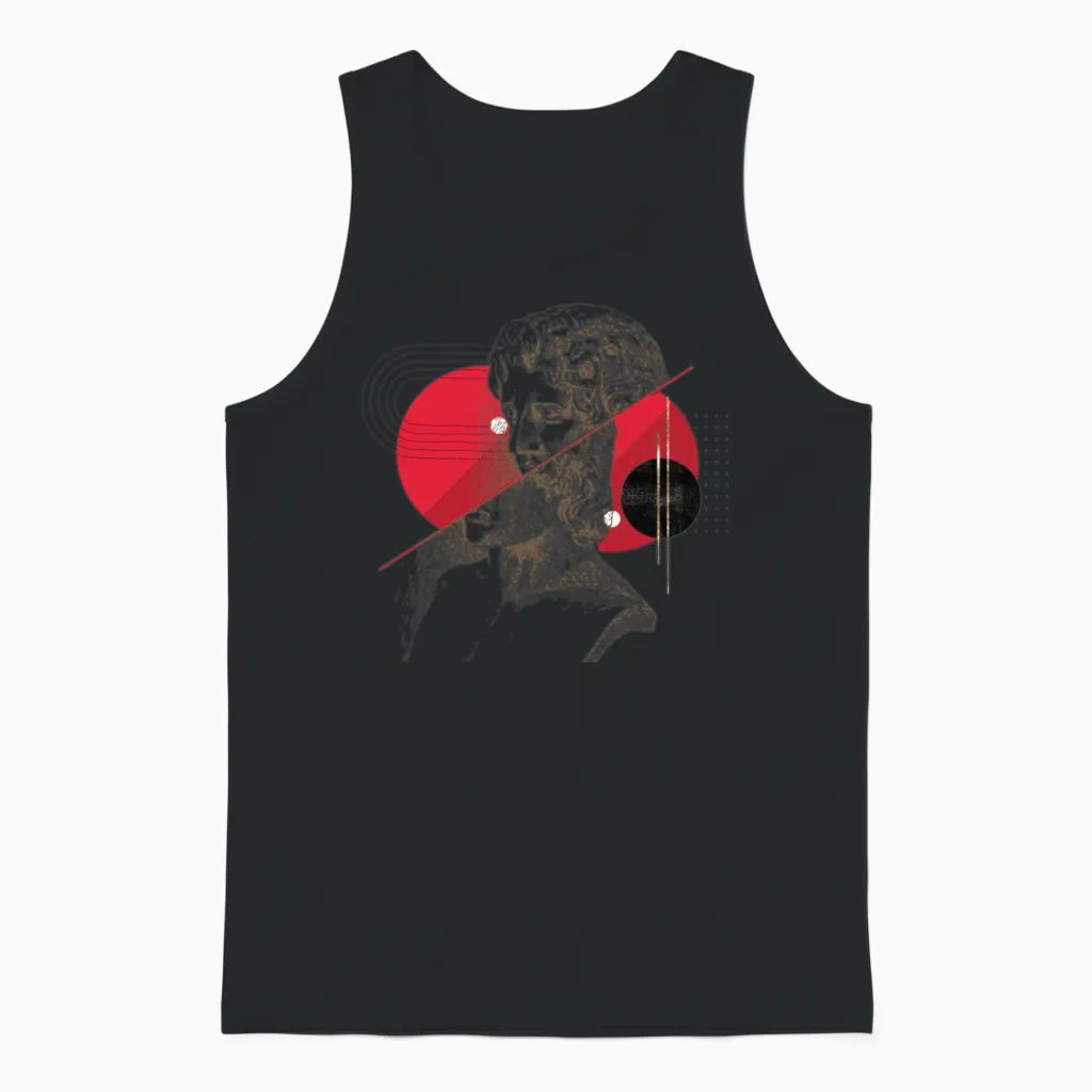 Ancient Bc Unisex Tank Top in Black