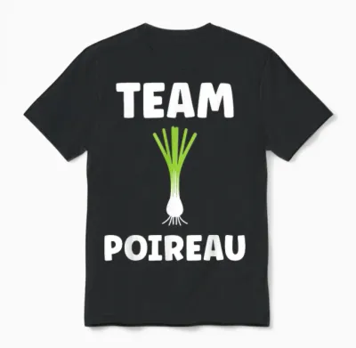 Humour Leek Vegetable Team Leek Unisex T-Shirt - Black