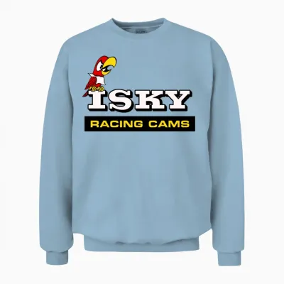 Isky Racing Cams Logo from 1964. Unisex Sweatshirt - Light Blue