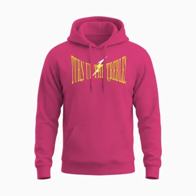 Turn Up the Table – Bold Music Dj Design Unisex Hoodie - Heliconia