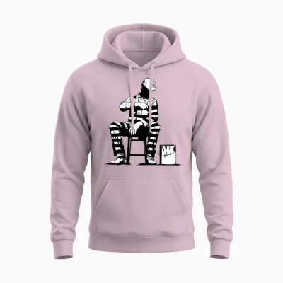 Dolk Prison Painter Unisex Hoodie - Light Pink