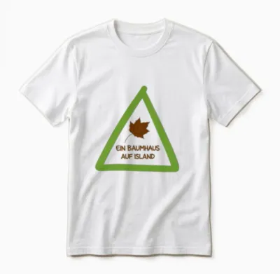 Ein Baumhaus Auf Island Unisex T-Shirt - White