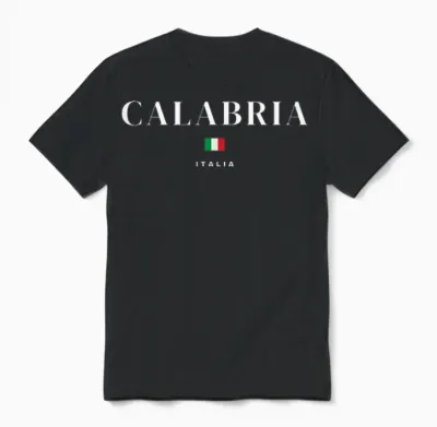 Calabre Italie Unisex T-Shirt - Black