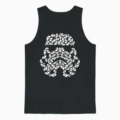 Star Wars Stormtrooper Fantômes D'halloween Unisex Tank Top - Black