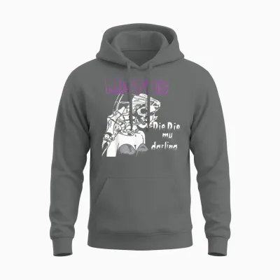 Misfits the My Darling T-Shirt, Black Unisex Hoodie - Graphite Heather