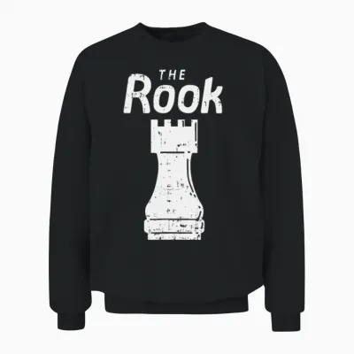 Halloween Chess Piece the Rook Shirt Matching Unisex Sweatshirt - Black