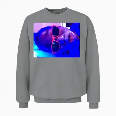 Steve Vibe Unisex Sweatshirt - Sport Grey