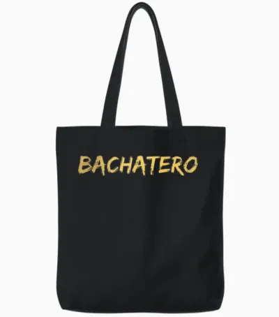 Bachatero Sbk Sauce Bachata Kizomba Tote Bags - Black