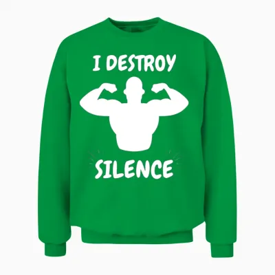 Funny Gym Unisex Sweatshirt - Irish Green