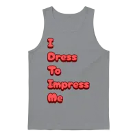 Attitude Girl Saying Unisex Tank Top - Sport Grey – 1