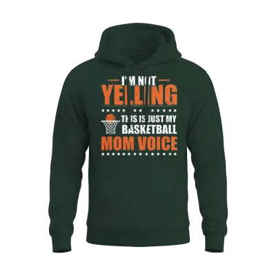 Funny Basketball Mom Game Gifts for Women Unisex Hoodie - Forest