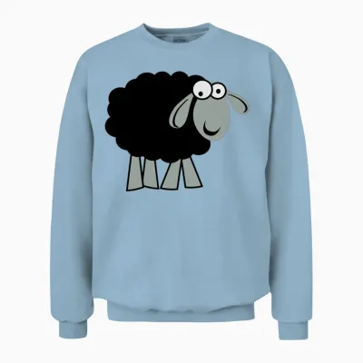 Sheep Unisex Sweatshirt - Light Blue