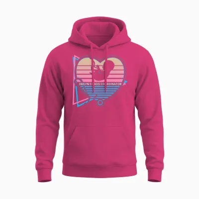 Obgyn Retro Unisex Hoodie - Heliconia