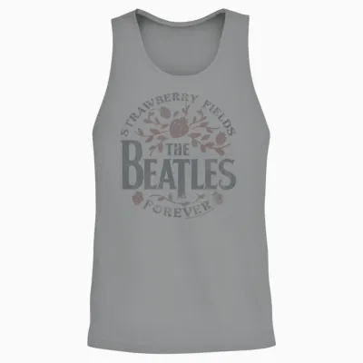 The Beatles Strawberry Fields Forever Unisex Tank Top - Sport Grey