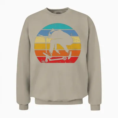 Stunt Scooter Unisex Sweatshirt - Sand