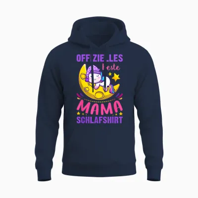 Muttertag, Offizielles Beste Mama Schlafshirt, Für Mutter Unisex Hoodie - Navy