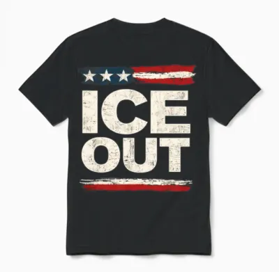 Ice-Out Unisex T-Shirt - Black