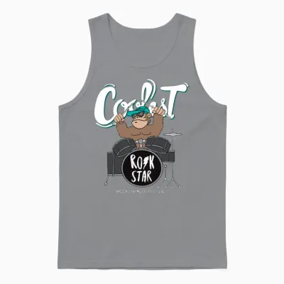 Funny Children 54 Unisex Tank Top - Sport Grey