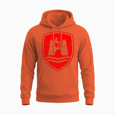 Wolfsburg Classic Volkswageen Unisex Hoodie - Orange
