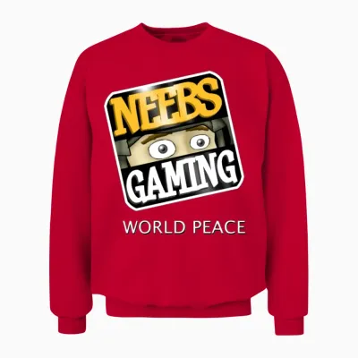 Neebs Gaming Unisex Sweatshirt - Red