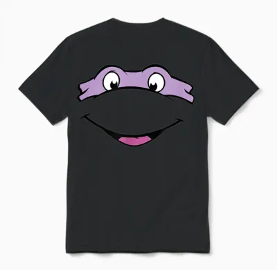 Mademark X Teenage Mutant Ninja Turtles - Donatello - Costume Unisex T-Shirt - Black