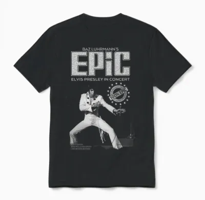 Elvis Presley Epic Jumpsuit Unisex T-Shirt - Black