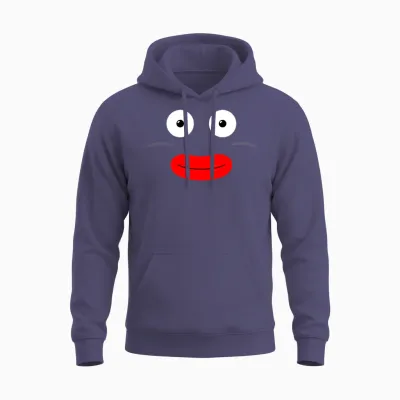 (db) Mr Popo+ Unisex Hoodie - Heather Sport Dark Navy