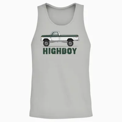 Higboy Mallard Green Unisex Tank Top - Ash