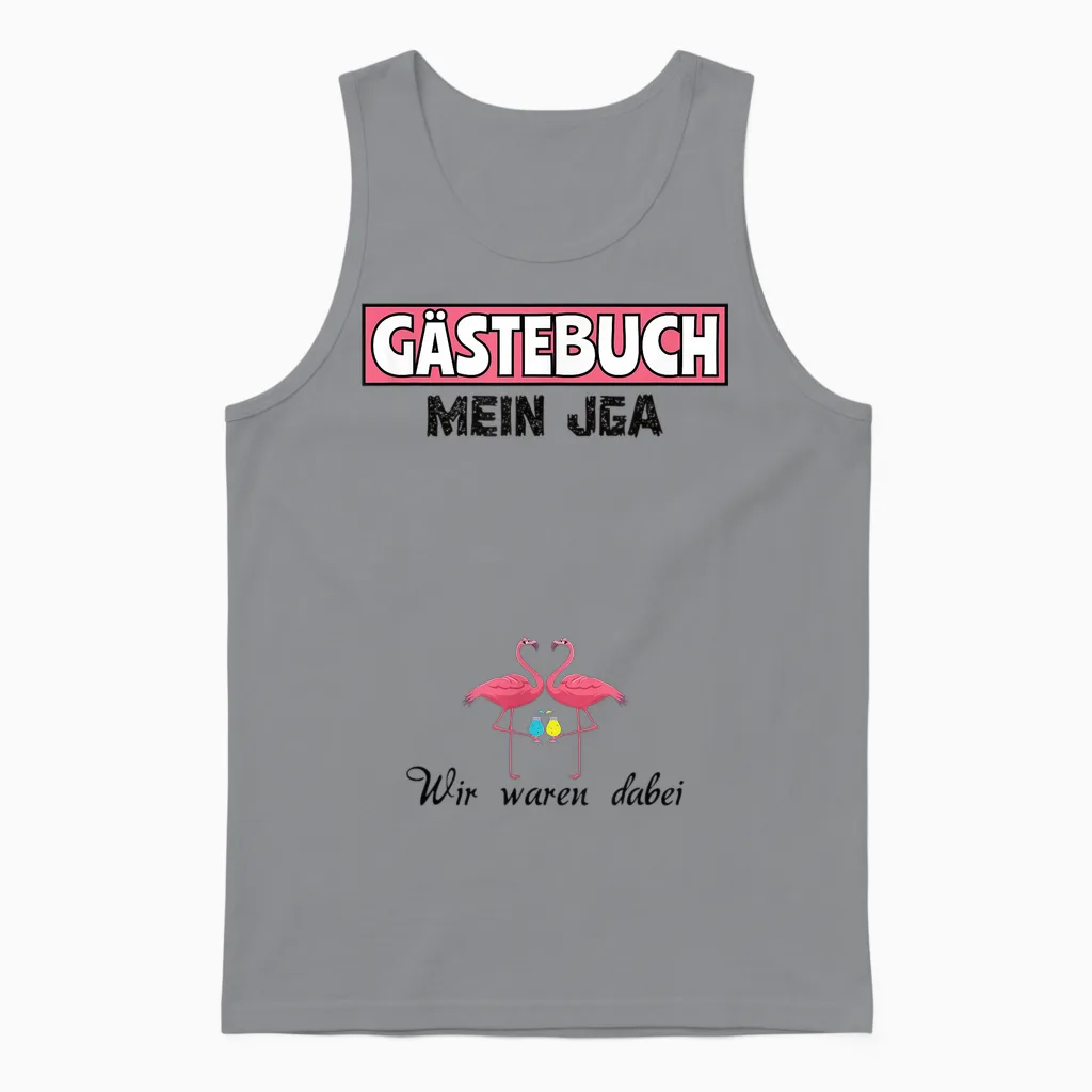 Team Braut Jga Mädels Gästebuch Junggesellinnenabschied Unisex Tank Top in Sport Grey