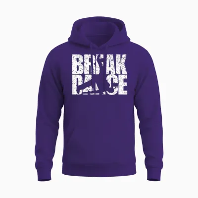 Break Dance Retro Windmill Hip Hop Gift for Kids T-Shirt, Black, S Unisex Hoodie - Purple