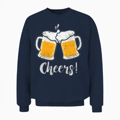 Cheers Unisex Sweatshirt - Navy