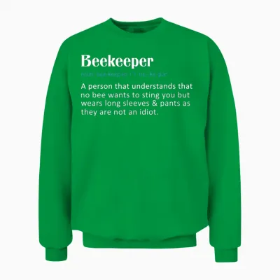 Funny Beekeeper Unisex Sweatshirt - Irish Green