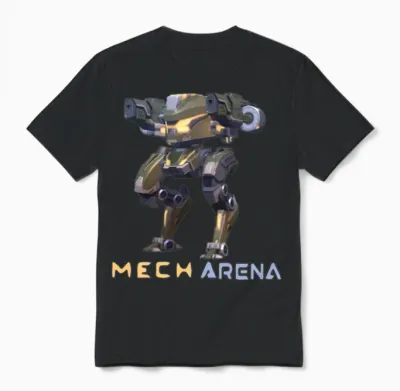 Mech Arena Unisex T-Shirt - Black