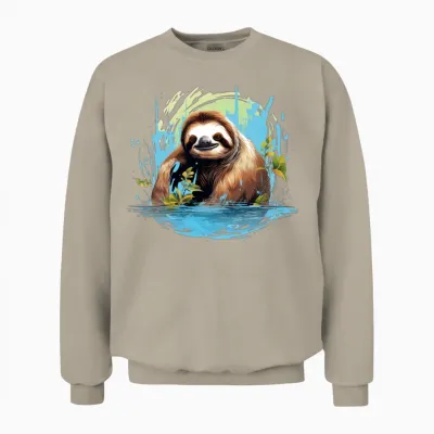 Hump Day Funny Unisex Sweatshirt - Sand