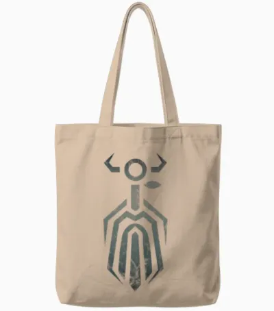 Odin God Asgard Nordic Viking Pagan Druid Eye Face Tote Bags - Natural