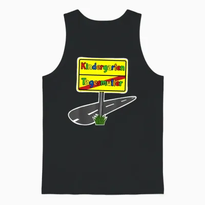 Abschiedsgeschenke Für Tageskinder Tagesmutter Kindergarten Unisex Tank Top - Black