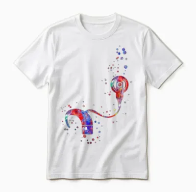 Cochlear Implant Unisex T-Shirt - White