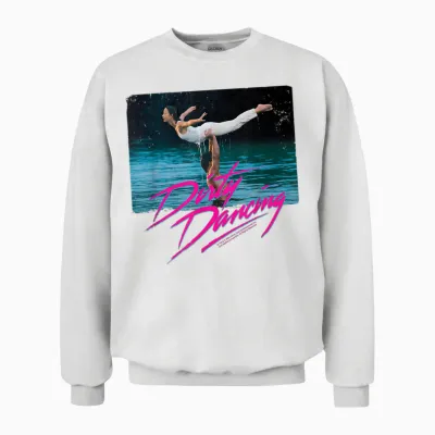 Dirty Dancing Lake Lift Szene Unisex Sweatshirt - White