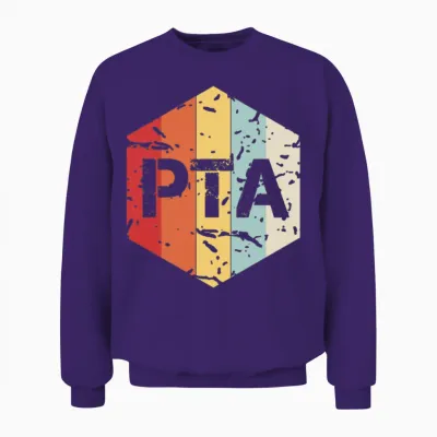 Retro Pta Unisex Sweatshirt - Purple