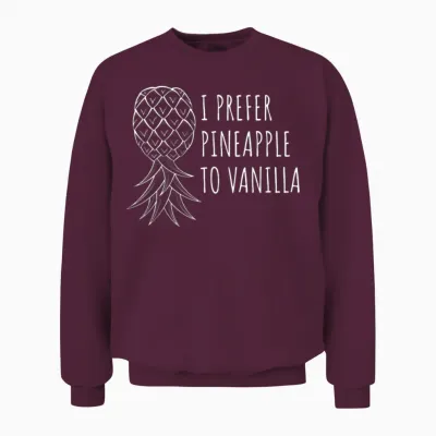 Swingers Gifts | Pineapple Swinging Lifestyle Funn Unisex Sweatshirt - Maroon