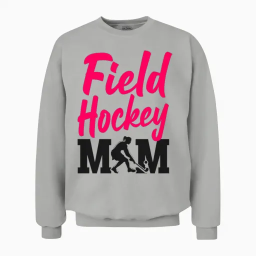 Field Hockey Mom Field Hockey Mom Unisex Sweatshirt in Ash