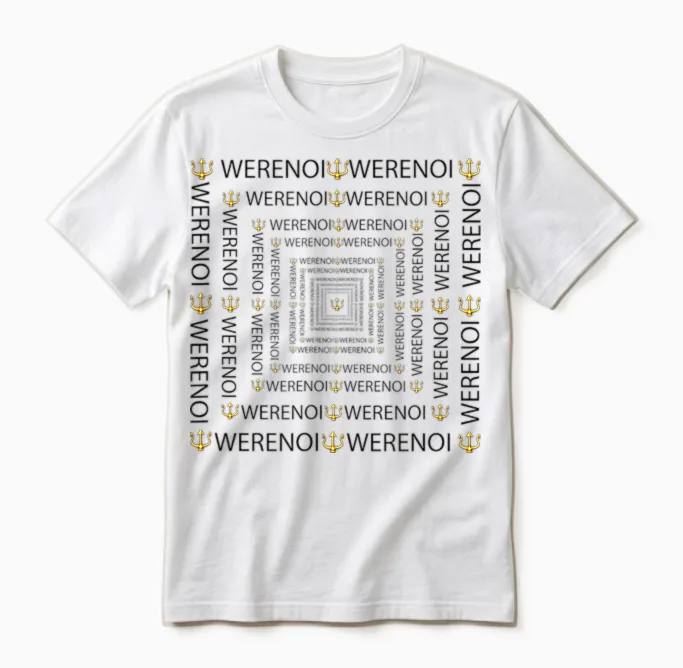 Tribute Were Noi โ Fan De Rap French T-Shirt, Black, S Unisex T-Shirt in White