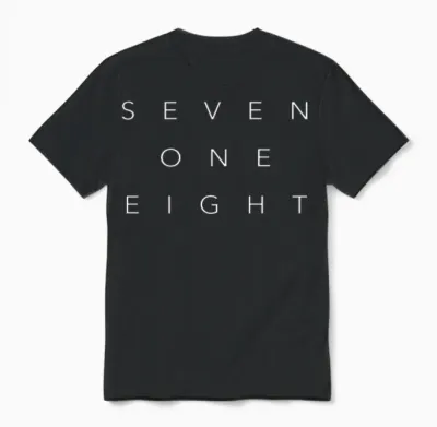 718 Area Code New York Brooklyn Staten Island Unisex T-Shirt - Black